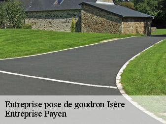 Entreprise pose de goudron Isère 