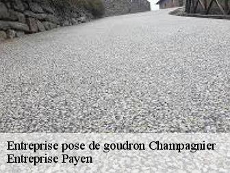 Entreprise pose de goudron  champagnier-38800 Entreprise Payen