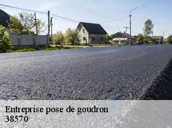 Entreprise pose de goudron  38570