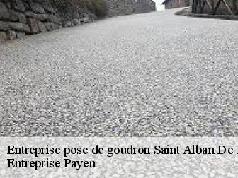 Entreprise pose de goudron  saint-alban-de-roche-38300 Entreprise Payen
