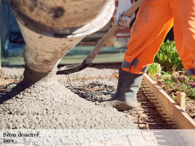 Béton désactivé Isère 