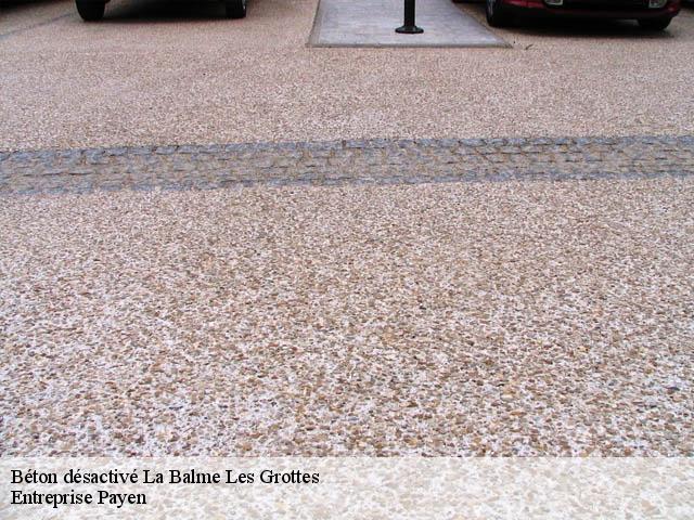 Béton désactivé  la-balme-les-grottes-38390 Entreprise Payen