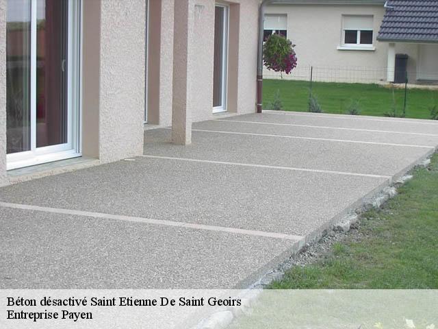 Béton désactivé