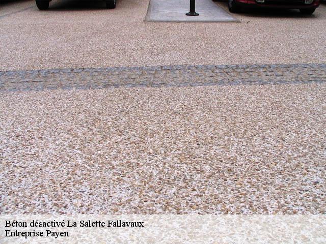 Béton désactivé  la-salette-fallavaux-38970 Entreprise Payen