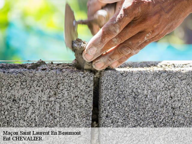 Maçonnerie saint-laurent-en-beaumont-38350