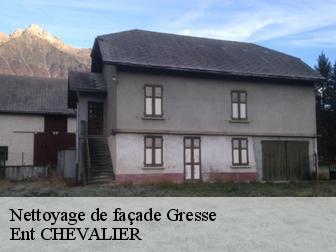 Nettoyage de façade gresse-38650 Ent CHEVALIER