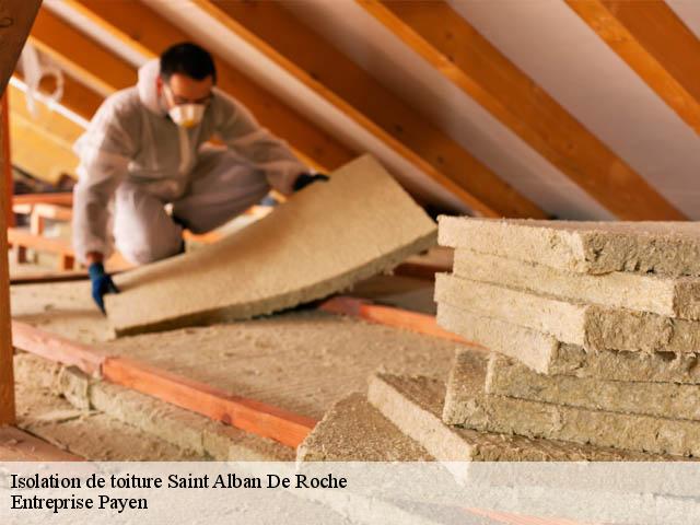Isolation de toiture  saint-alban-de-roche-38300 Entreprise Payen