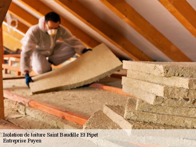 Isolation de toiture  saint-baudille-et-pipet-38710 Entreprise Payen