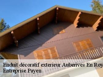 Enduit décoratif exterieur  auberives-en-royans-38680 Entreprise Payen