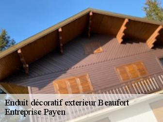Enduit décoratif exterieur  beaufort-38270 Entreprise Payen