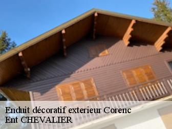 Enduit décoratif exterieur corenc-38700 Ent CHEVALIER