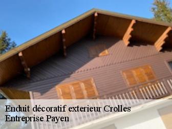 Enduit décoratif exterieur  crolles-38190 Entreprise Payen