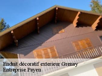 Enduit décoratif exterieur  grenay-38540 Entreprise Payen