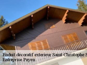 Enduit décoratif exterieur  saint-christophe-sur-guiers-38380 Entreprise Payen
